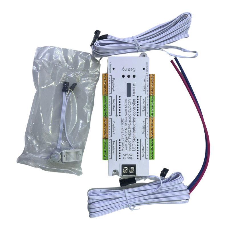 Intelligent Lighting Sensor Switch STEP-1002 | Induction Motion Controller for LED Linear & Architectural Lighting