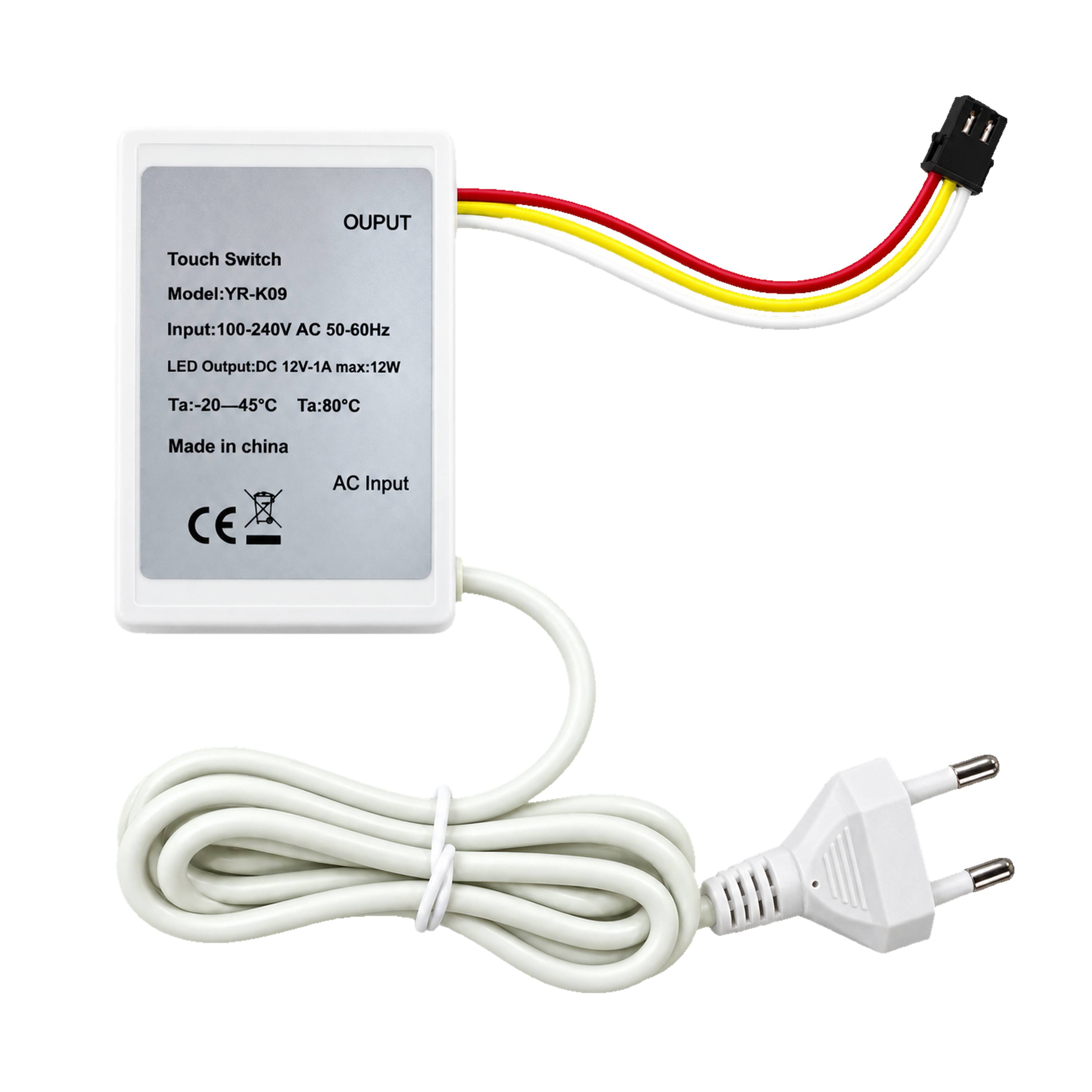 220V LED Touch Switch – 3 Colour